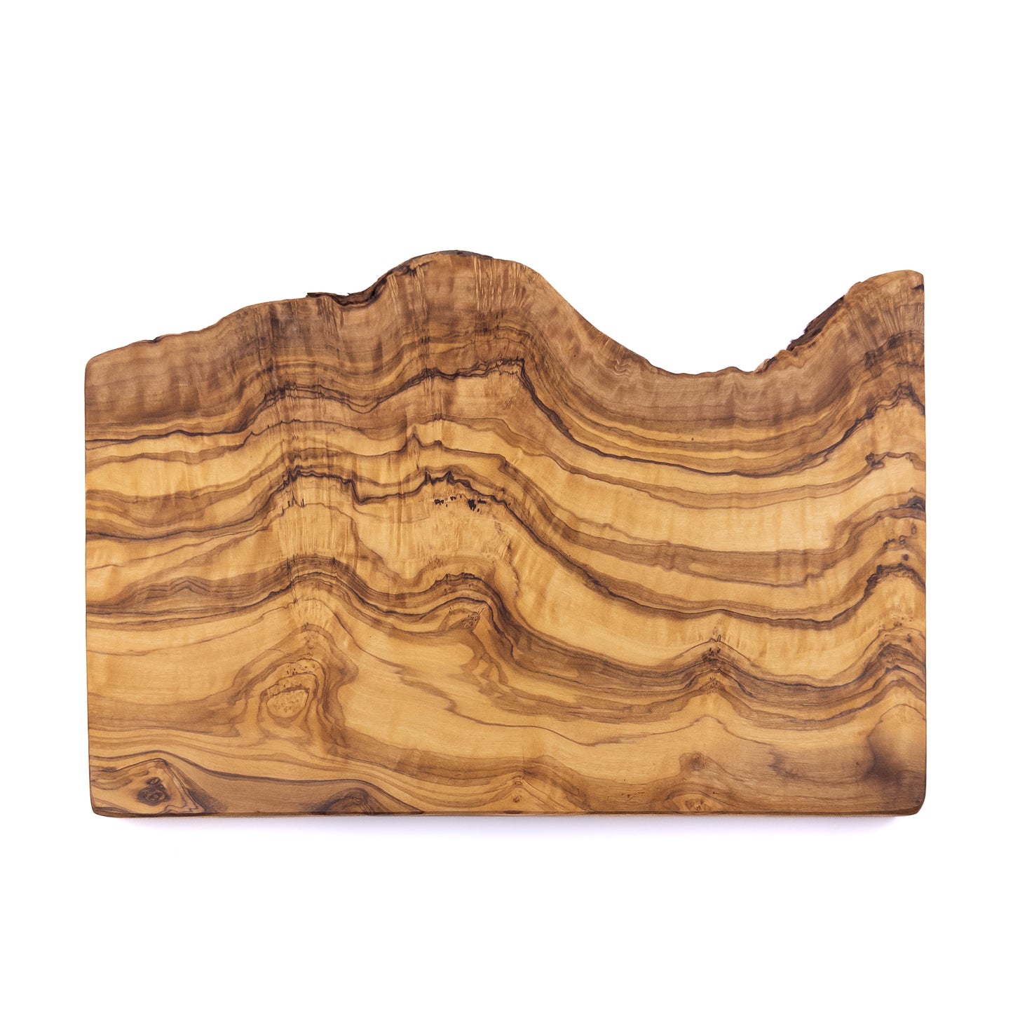 Qartaj Olivewood Rectangular Serving Board with Live Edge