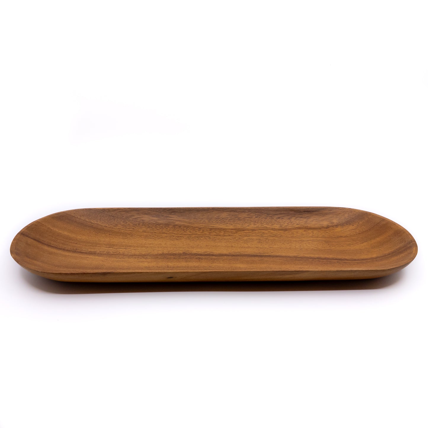 Manila Acacia Oval Tray - Long (16")